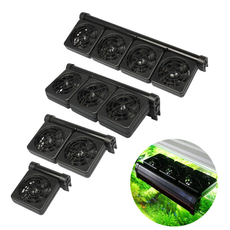 Marine Aquarium Tanks - 1/2/3/4 Aquarium Fans Chillers Water Temperature