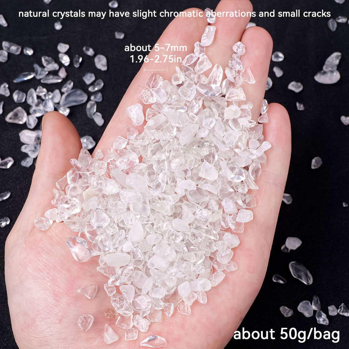 50g/bag Natural Crystal Clear  - đánh giá và giá Marine Aquarium Hobby