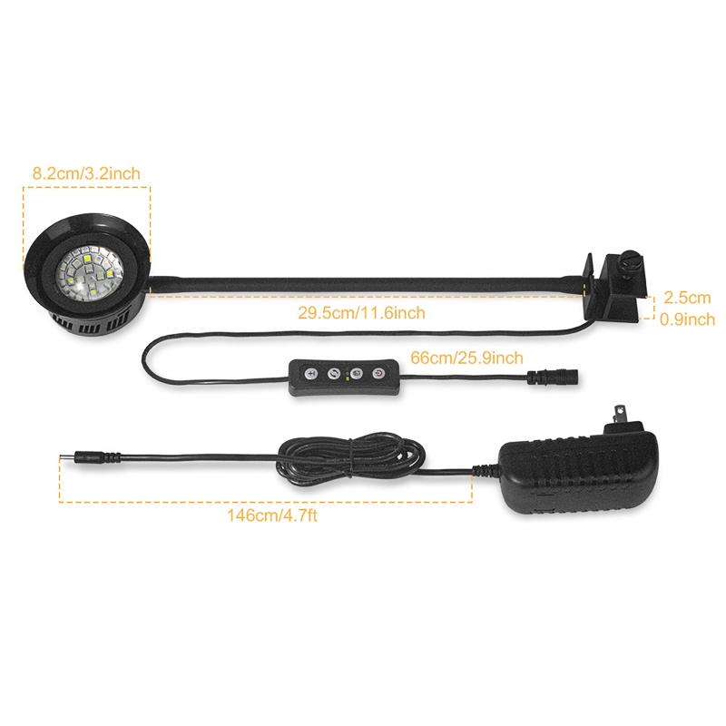 30W Aquarium LED Reef Light Di - đánh giá và giá Marine Aquarium Timing