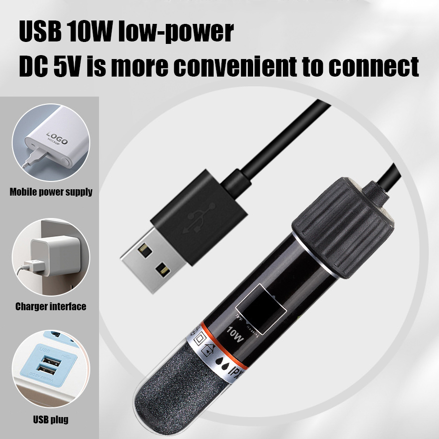 USB Mini Aquarium Heating Rod  - đánh giá và giá Marine Aquarium Mini