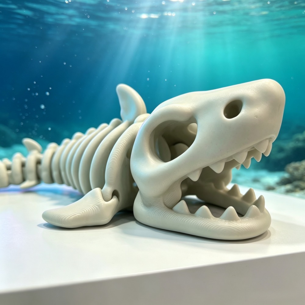 Shark Skeleton Aquarium Decor  - đánh giá và giá Marine Aquarium Hobby