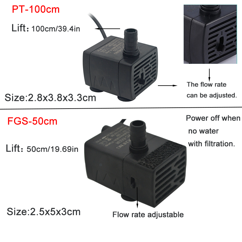 Ultra Quiet USB Aquarium Fish  - đánh giá và giá Marine Aquarium Water
