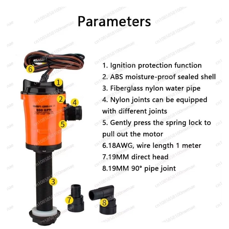12V DC 800GPH Submersible Wate - đánh giá và giá Marine Aquarium Water