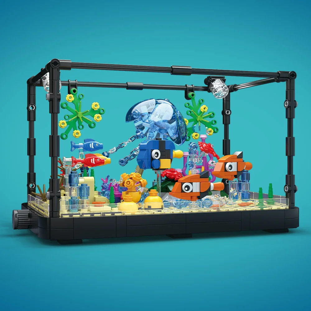 Fish Tank Building Block Set w - đánh giá và giá Marine Aquarium Tanks