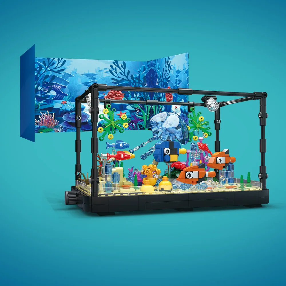 Fish Tank Building Block Set w - đánh giá và giá Marine Aquarium Tanks