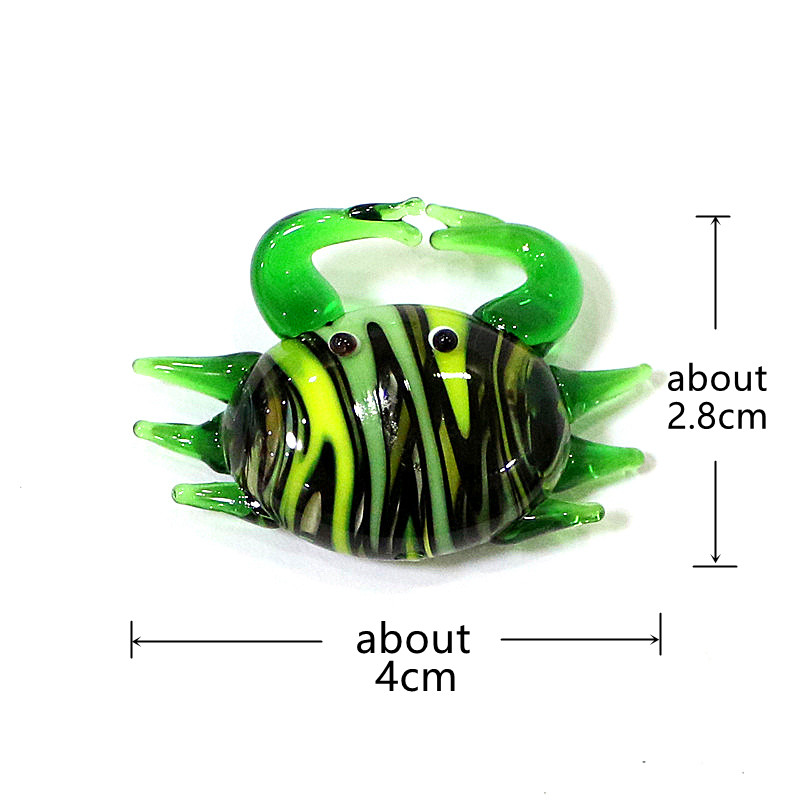 Handmade Cute Mini Glass Crab  - đánh giá và giá Marine Aquarium Tanks