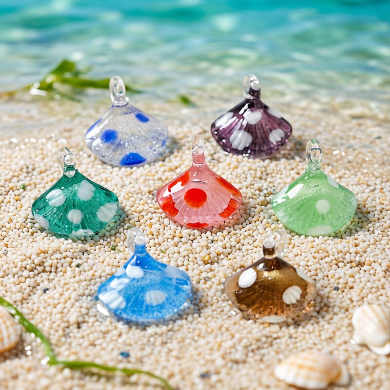 Colorful Mini Sea Shell Charm  - đánh giá và giá Marine Aquarium Mini