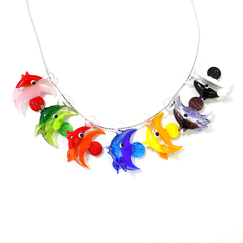 2pcs Mini Fish Glass Pendant C - đánh giá và giá Marine Aquarium Mini