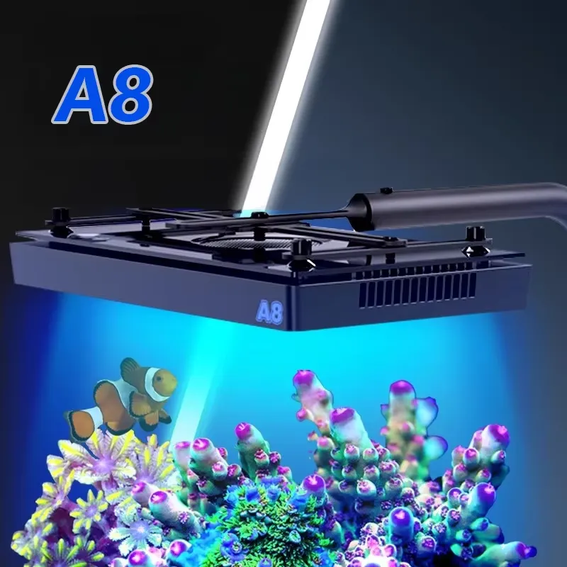 A8SE II Max Blue 240W WiFi App - đánh giá và giá Marine Aquarium Tanks